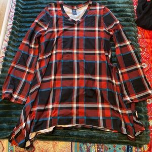 Lidly S-M size dress, flared sleeves, soft texture.